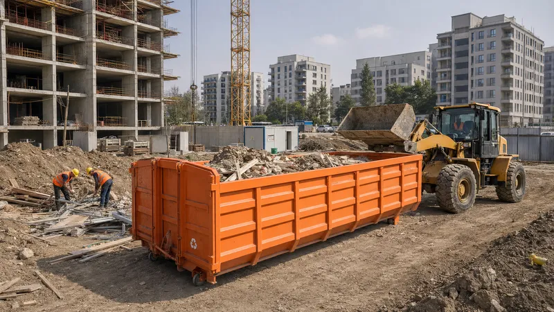 Ankara Şantiye Büyük Hacimli Atık Toplama Projesi